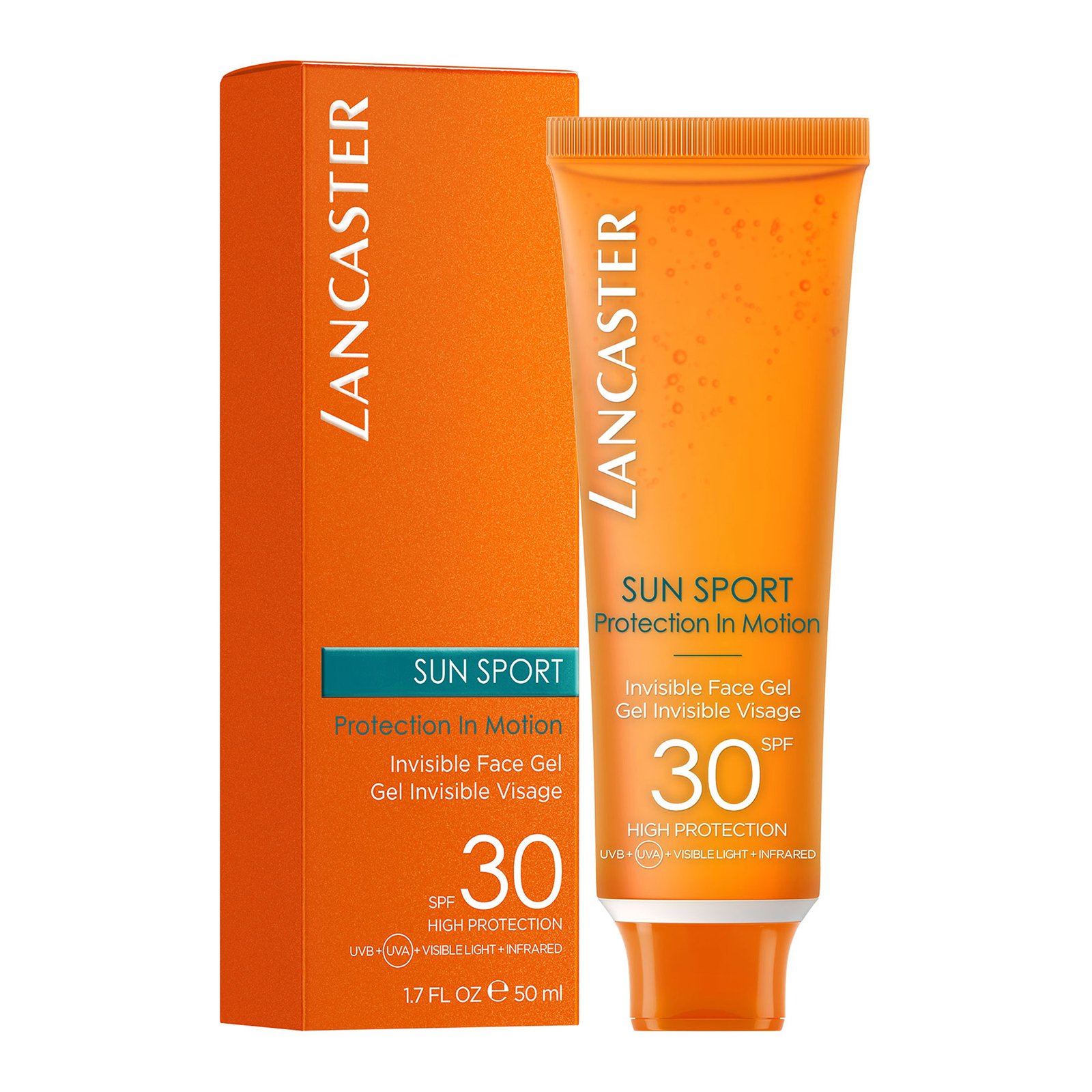 LANCASTER SUN SPORT - Gel Visage Invisible Tube SPF30 50ml LANCASTER No color