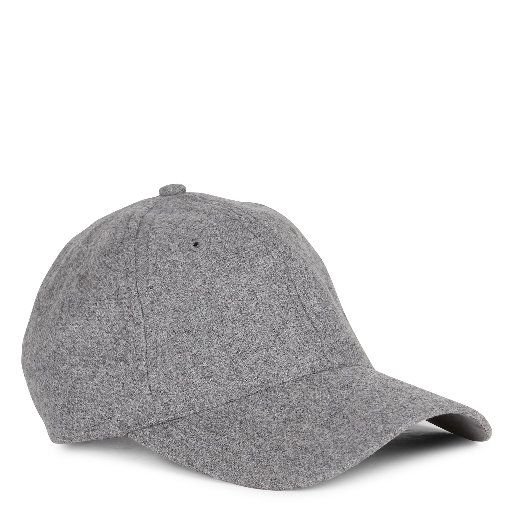 Woolblend Cap Grey Mel Samsoe Samsoe Men Place des Tendances