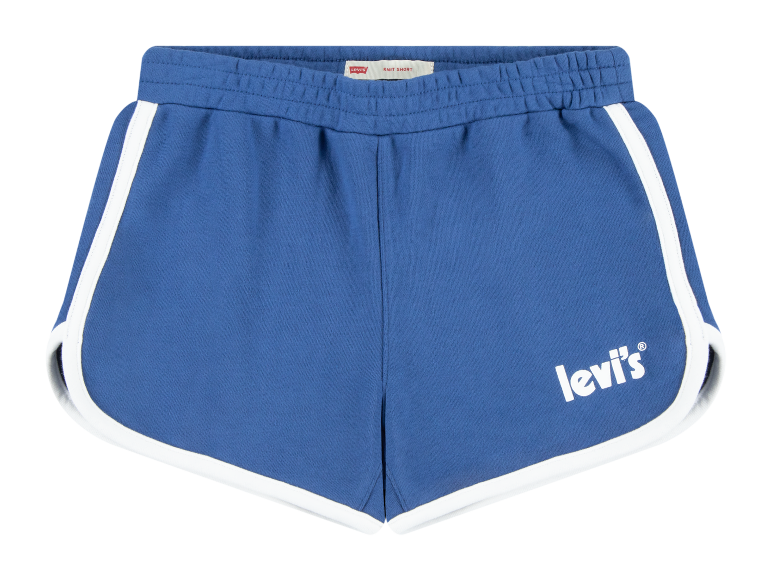 Short logo imprimé en coton mélangé LEVI'S KIDS Bleu
