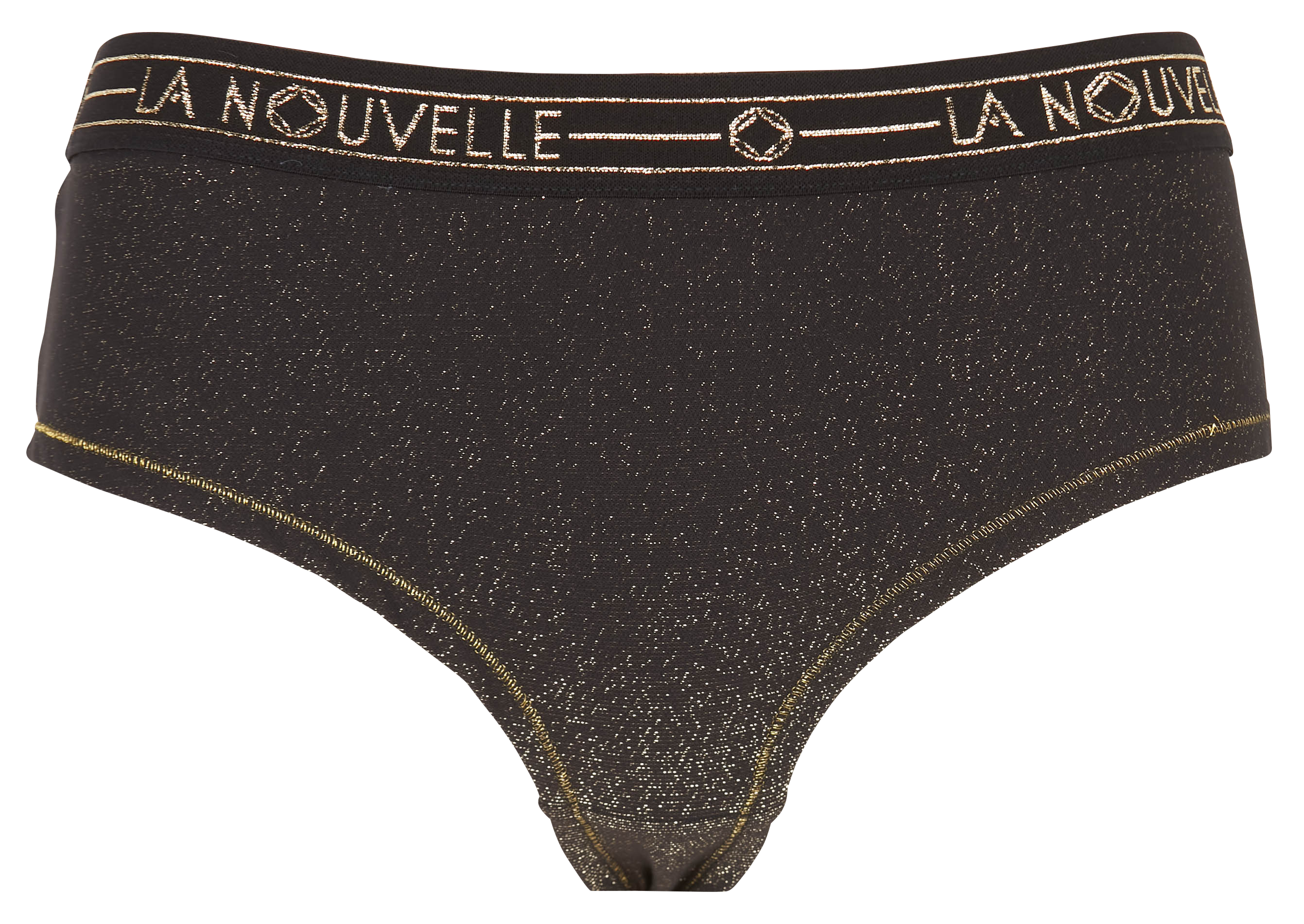 Shorty pailleté JUDITH Noir lurex