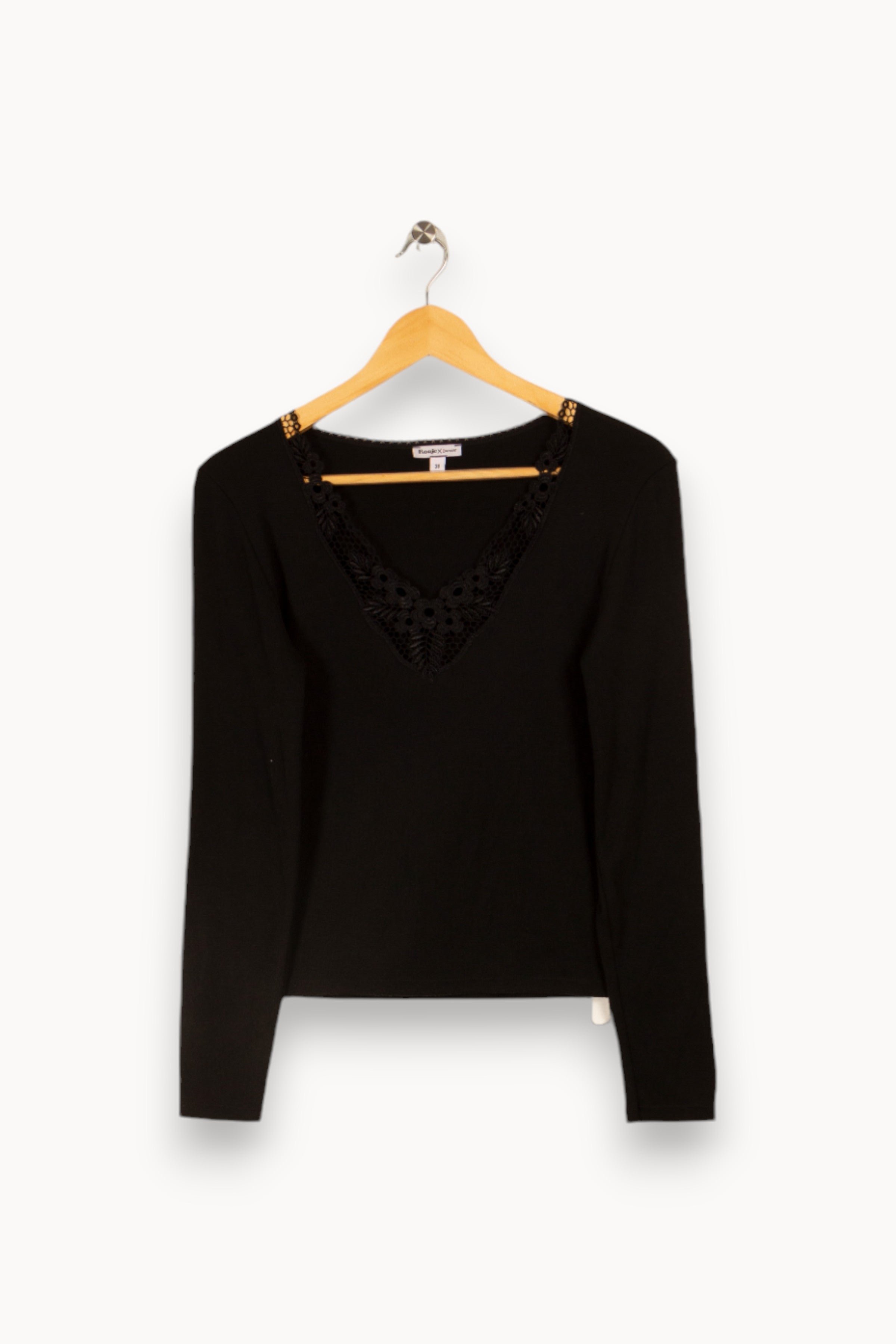 Top - rouje ROUJE - Seconde Main Black