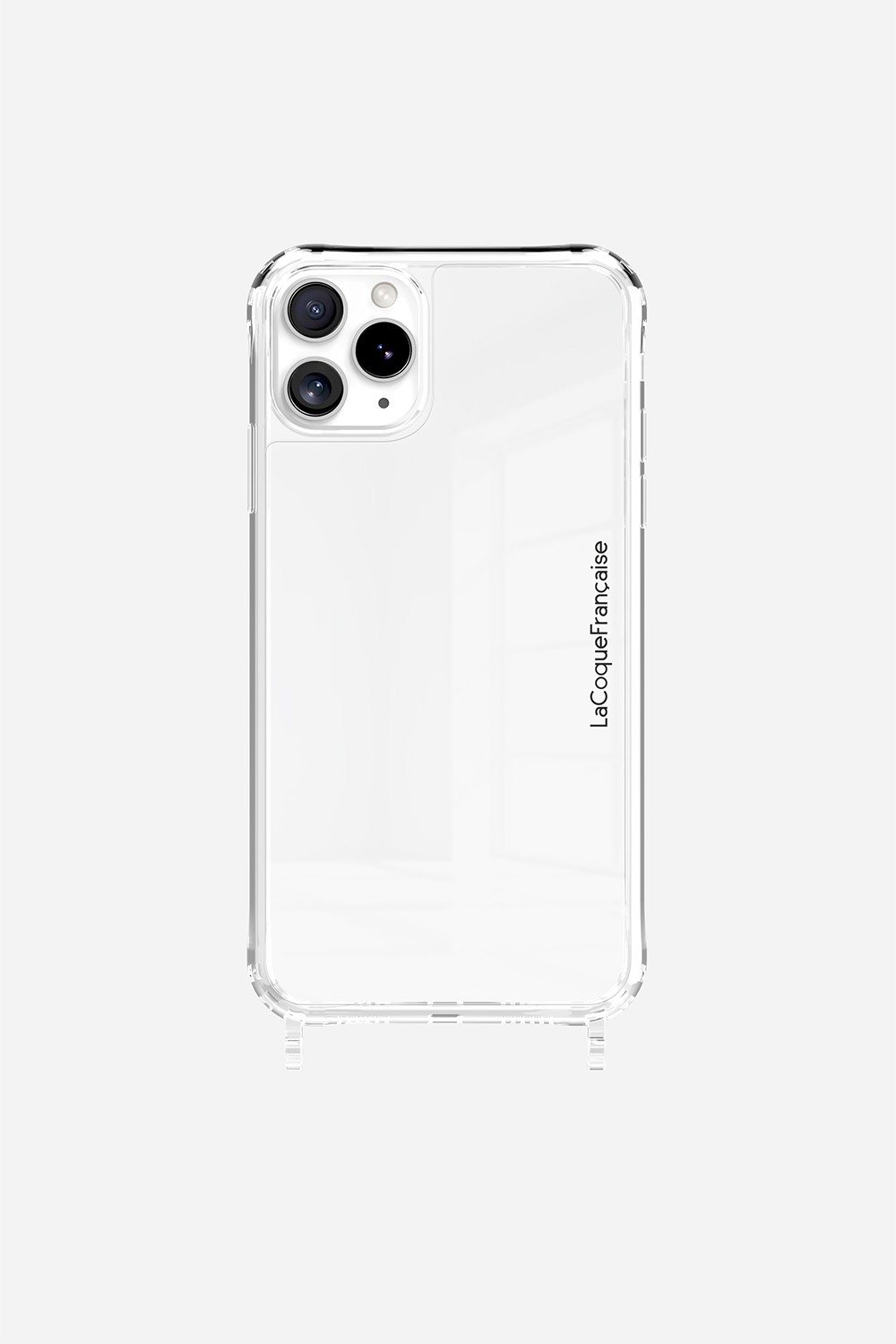 Coque de téléphone avec anneaux pour iphone 11 pro LA COQUE FRANCAISE Argent