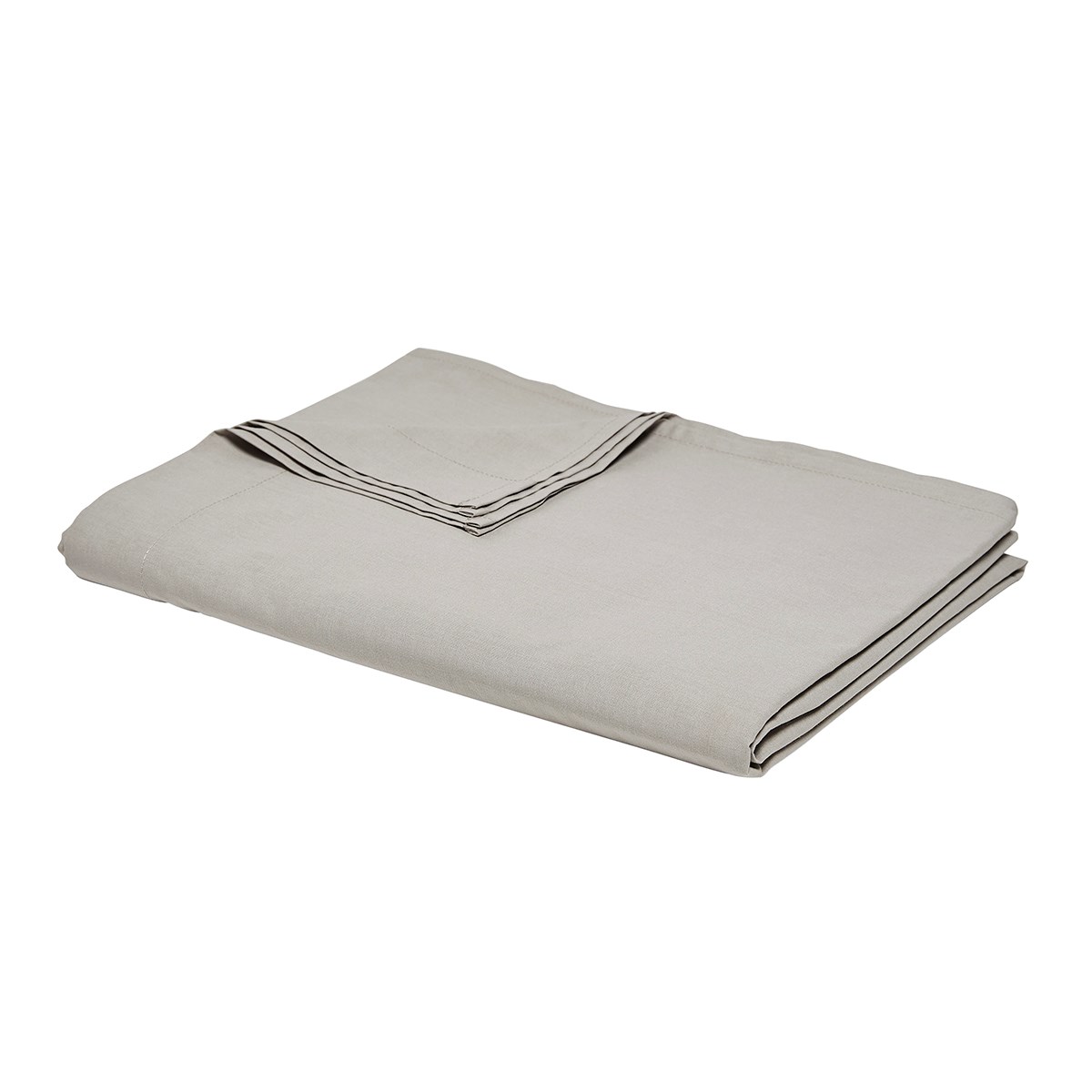 Flat sheet for bed in plain cotton TODAY LINGE DE MAISON Beige