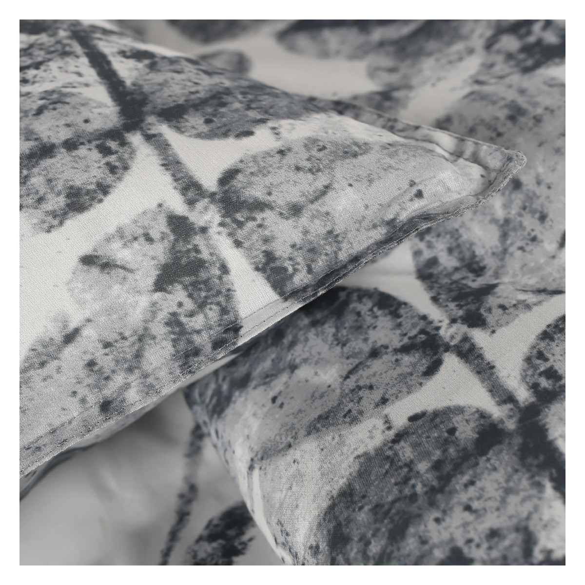 Printed cotton bedding set TODAY LINGE DE MAISON Blue