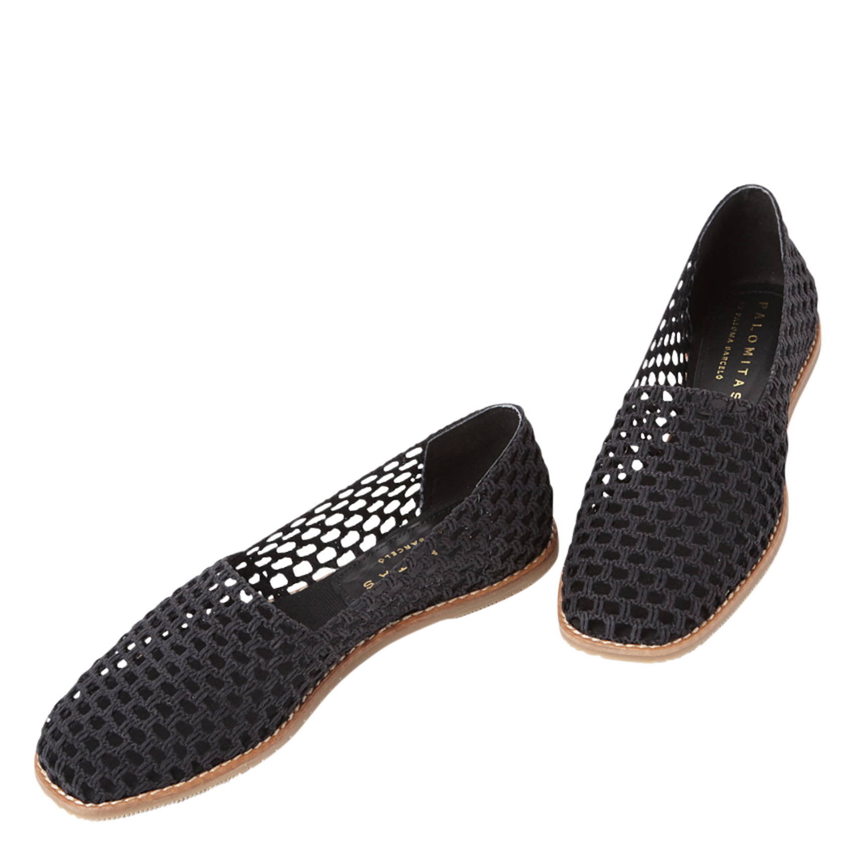 Ballerines ajourées Noir