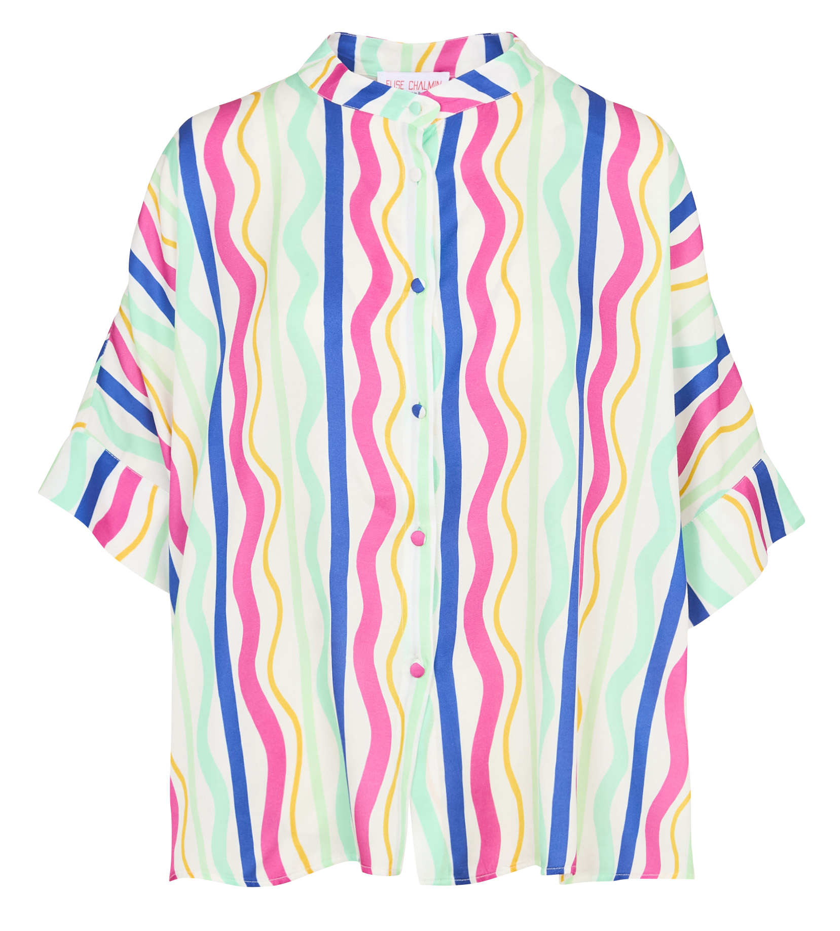 Liam oversized striped shirt  ELISE CHALMIN Multicolored