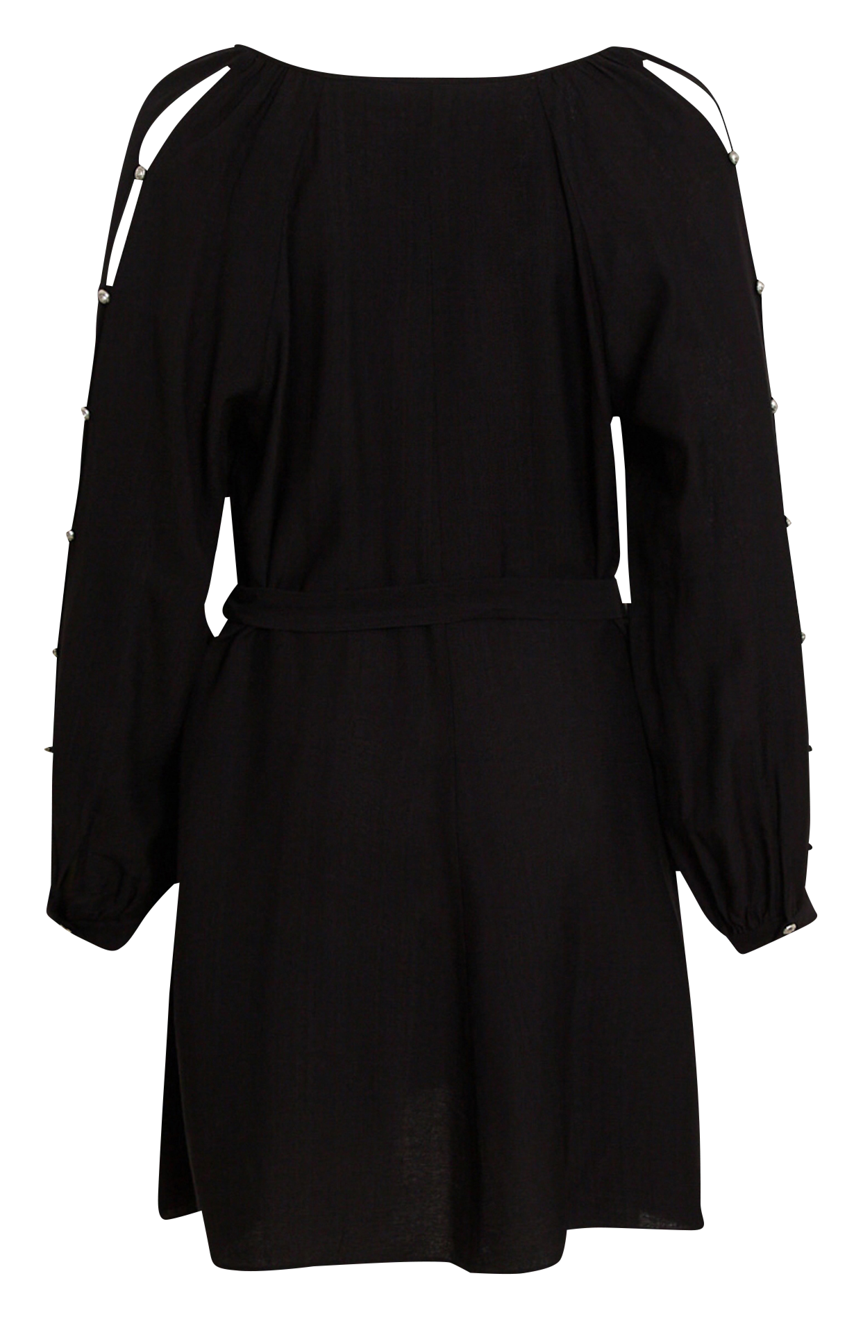 Robe courte ample col V VILA Noir