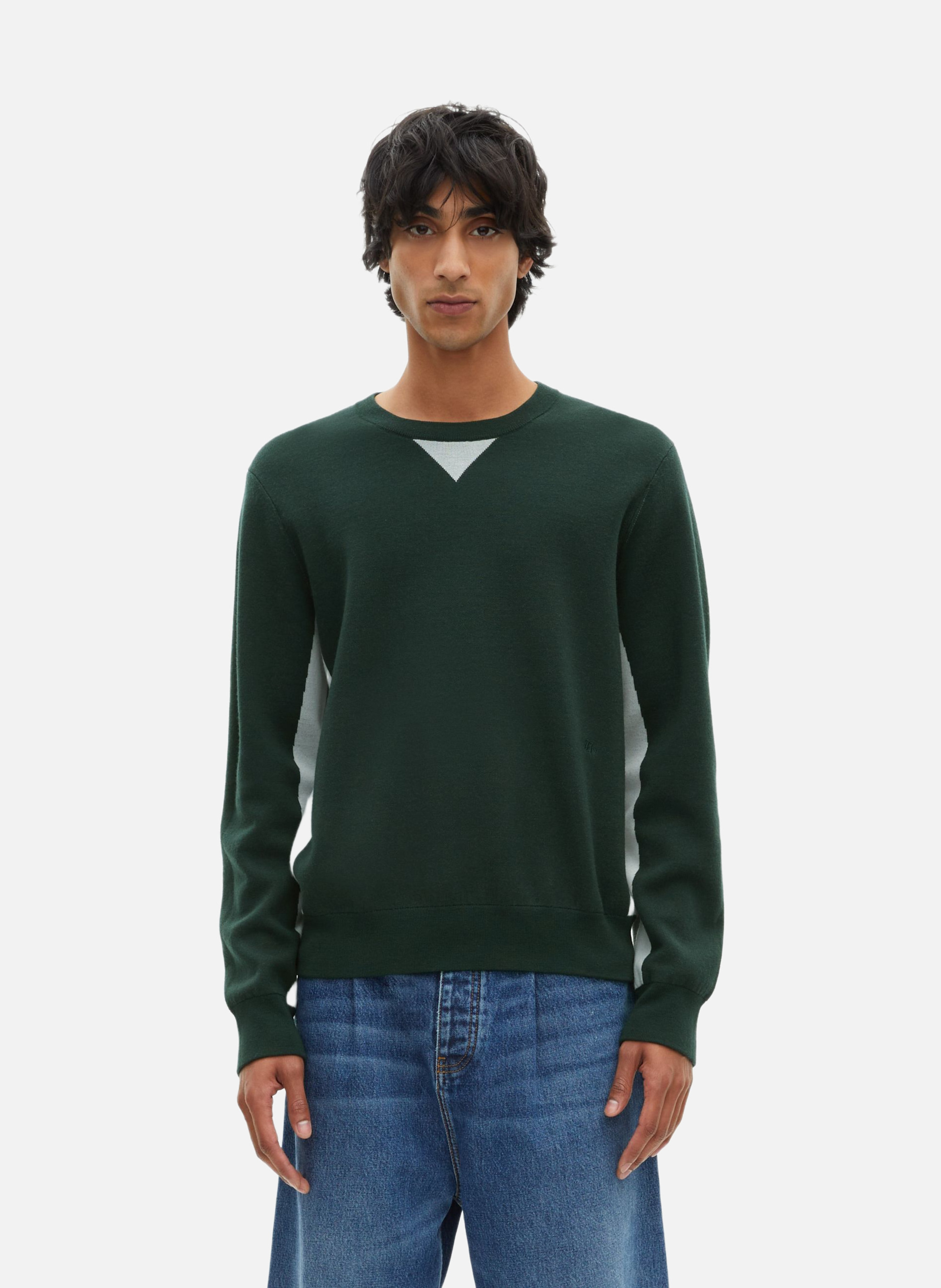 Sweater with color contrasts THE KOOPLES Grey