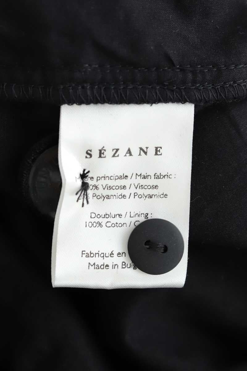 Cotton overalls SEZANE - Seconde main Black