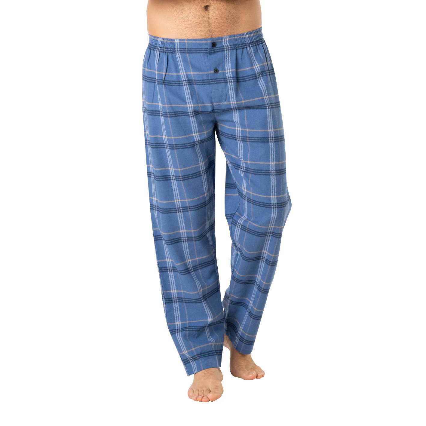 Men's long pajamas jersey/flannel eminence EMINENCE Multicolored