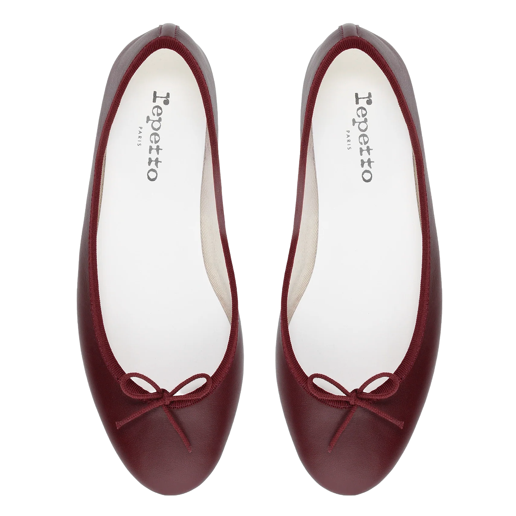 Leather ballerinas REPETTO Red