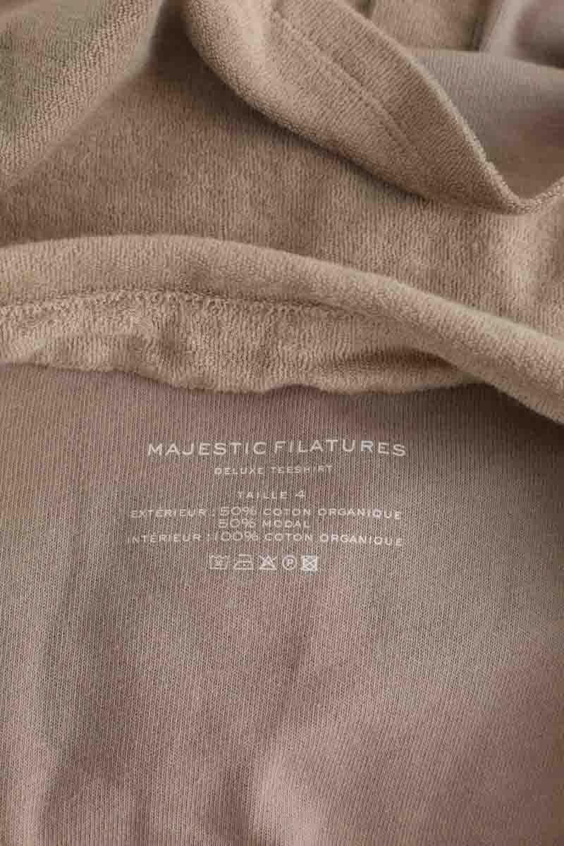 Polo shirt MAJESTIC FILATURES - SECONDE MAIN Beige