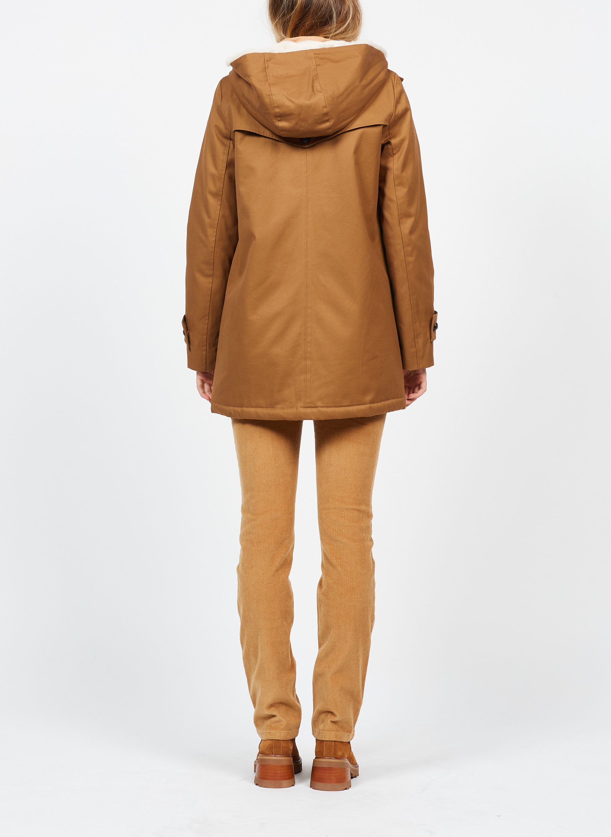 Kapuzenparka CAROLL Braun