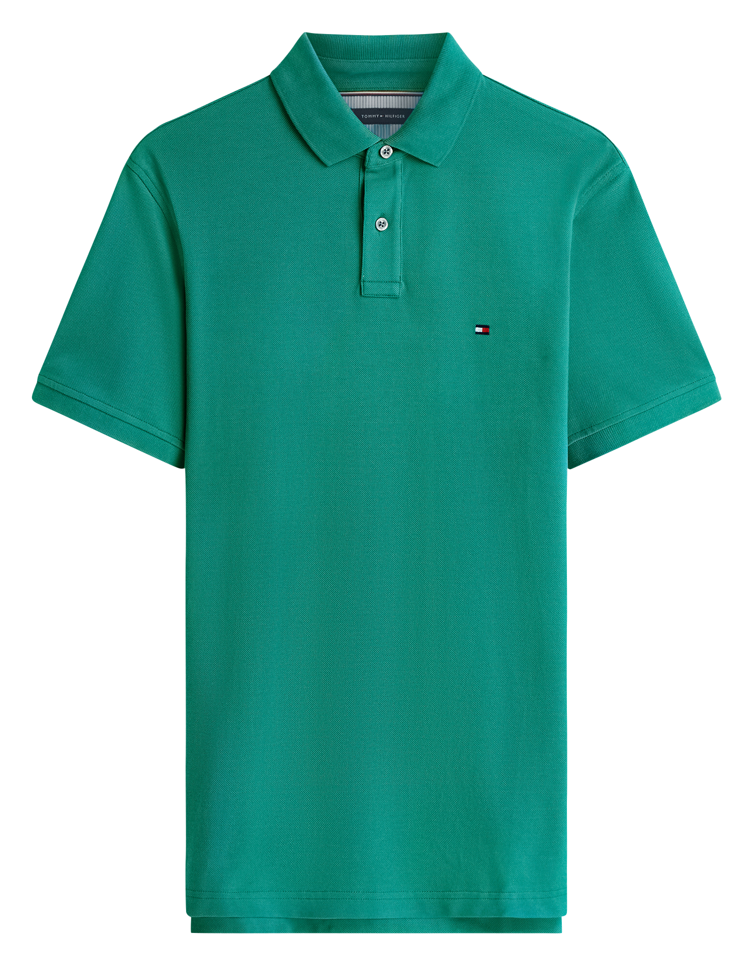 Polo regular-fit en coton biologique mélangé  Deep ocean