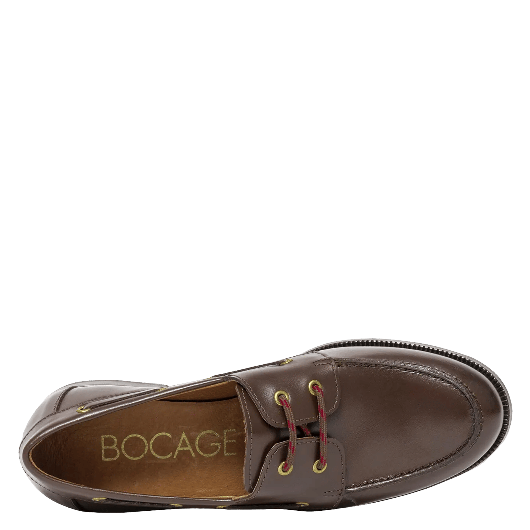 Mocassins en cuir BOCAGE Marron