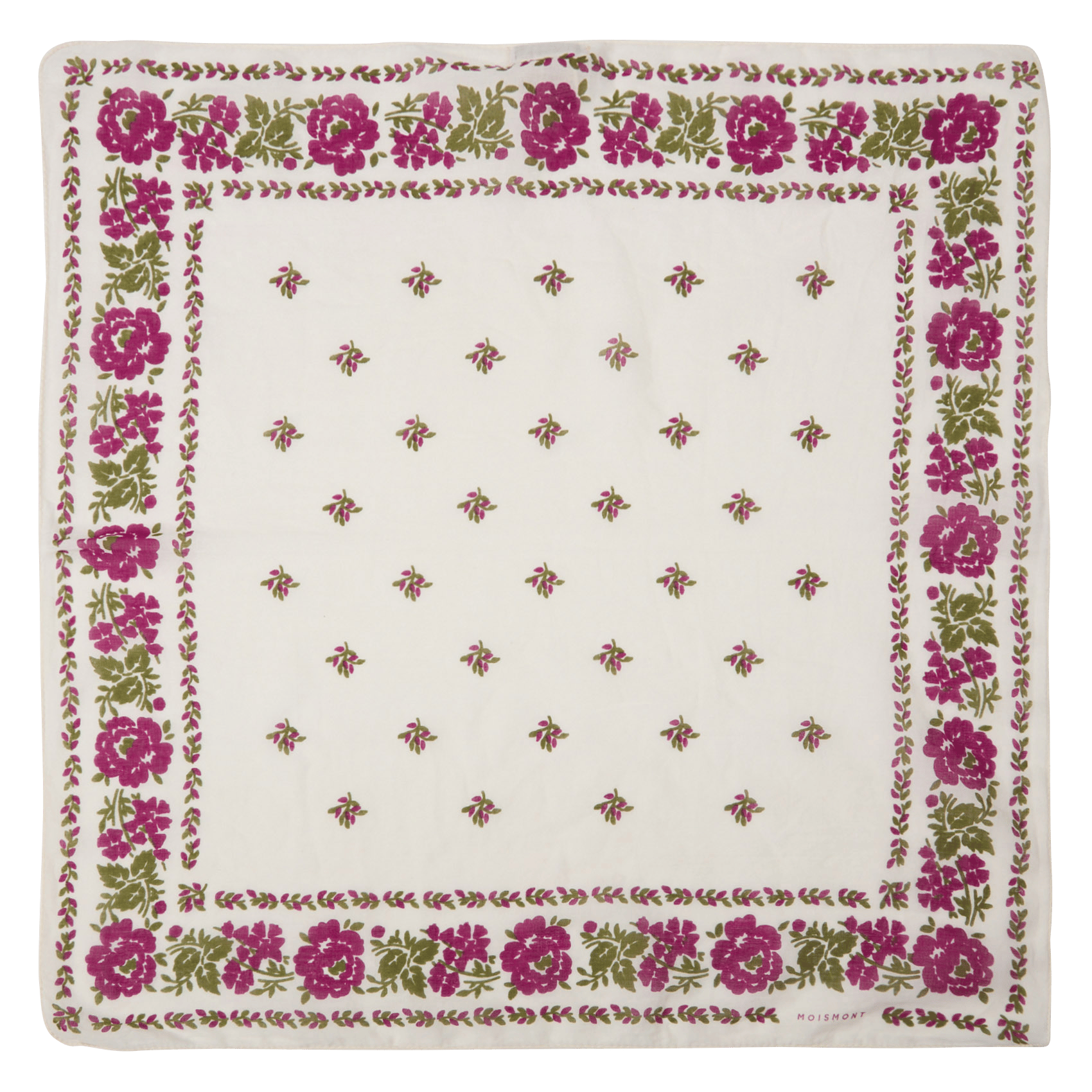 Foulard imprimé en coton MOISMONT