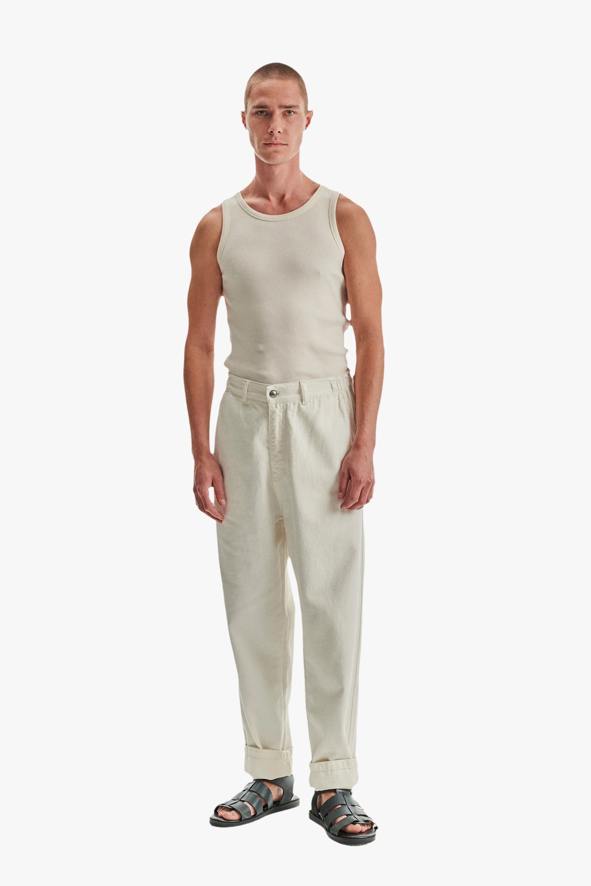 Fitted leo tank top Noyoco Beige