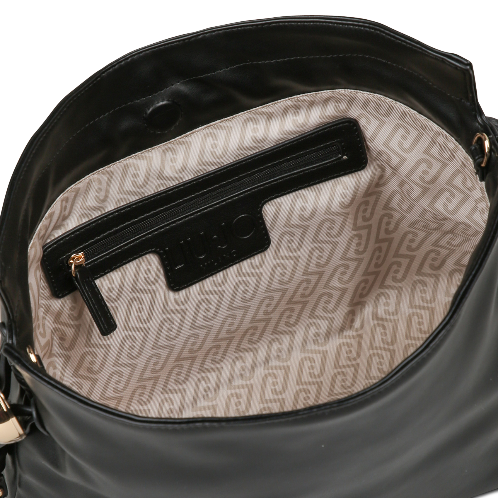 Schultertasche in Leder-Optik LIU JO Schwarz