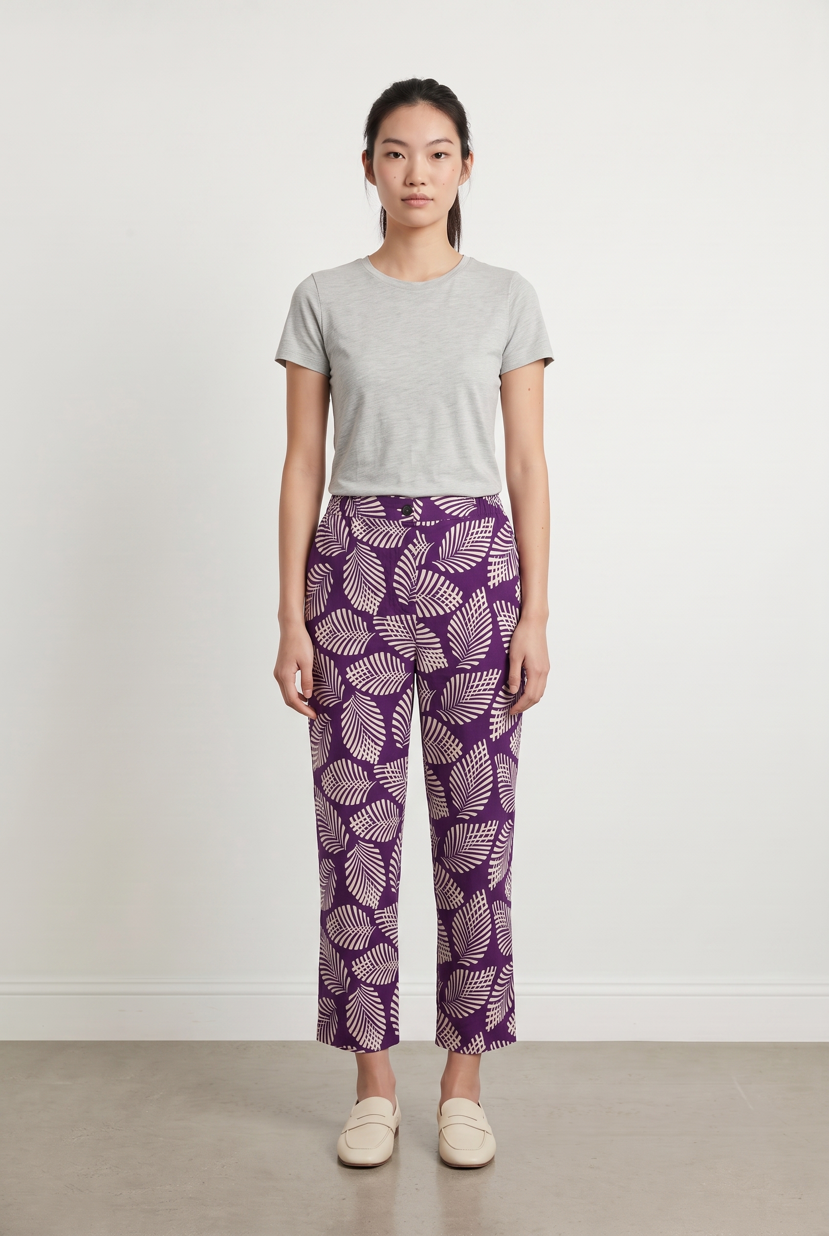 Pants CHLOE STORA - SECONDE MAIN Purple