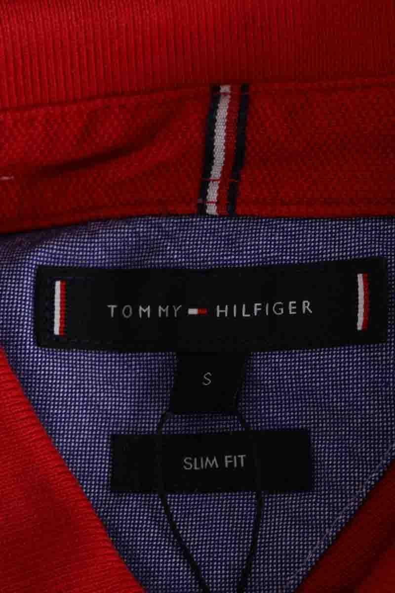 Polo shirt TOMMY HILFIGER - SECONDE MAIN Red