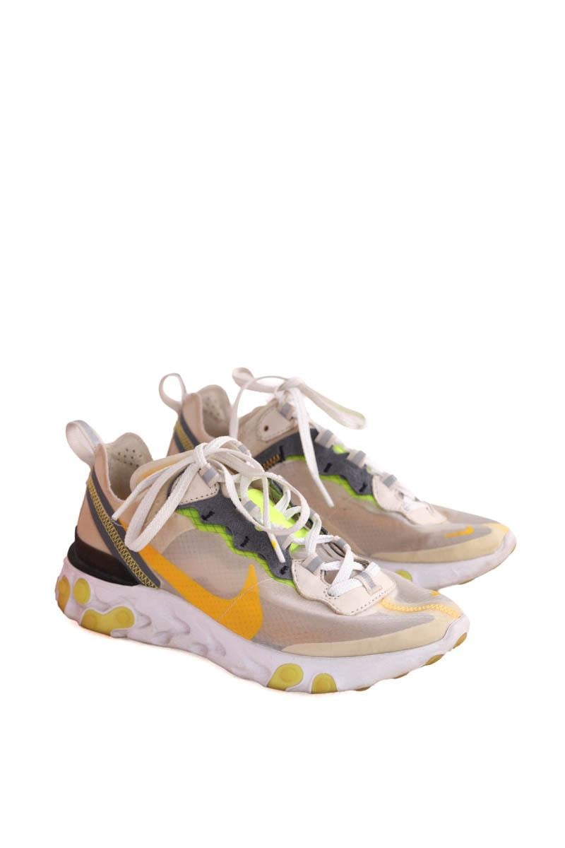 React Element 87 sneakers NIKE - Seconde Main Yellow