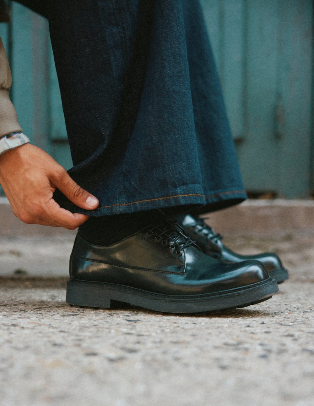 Derby shoes ODAJE Black