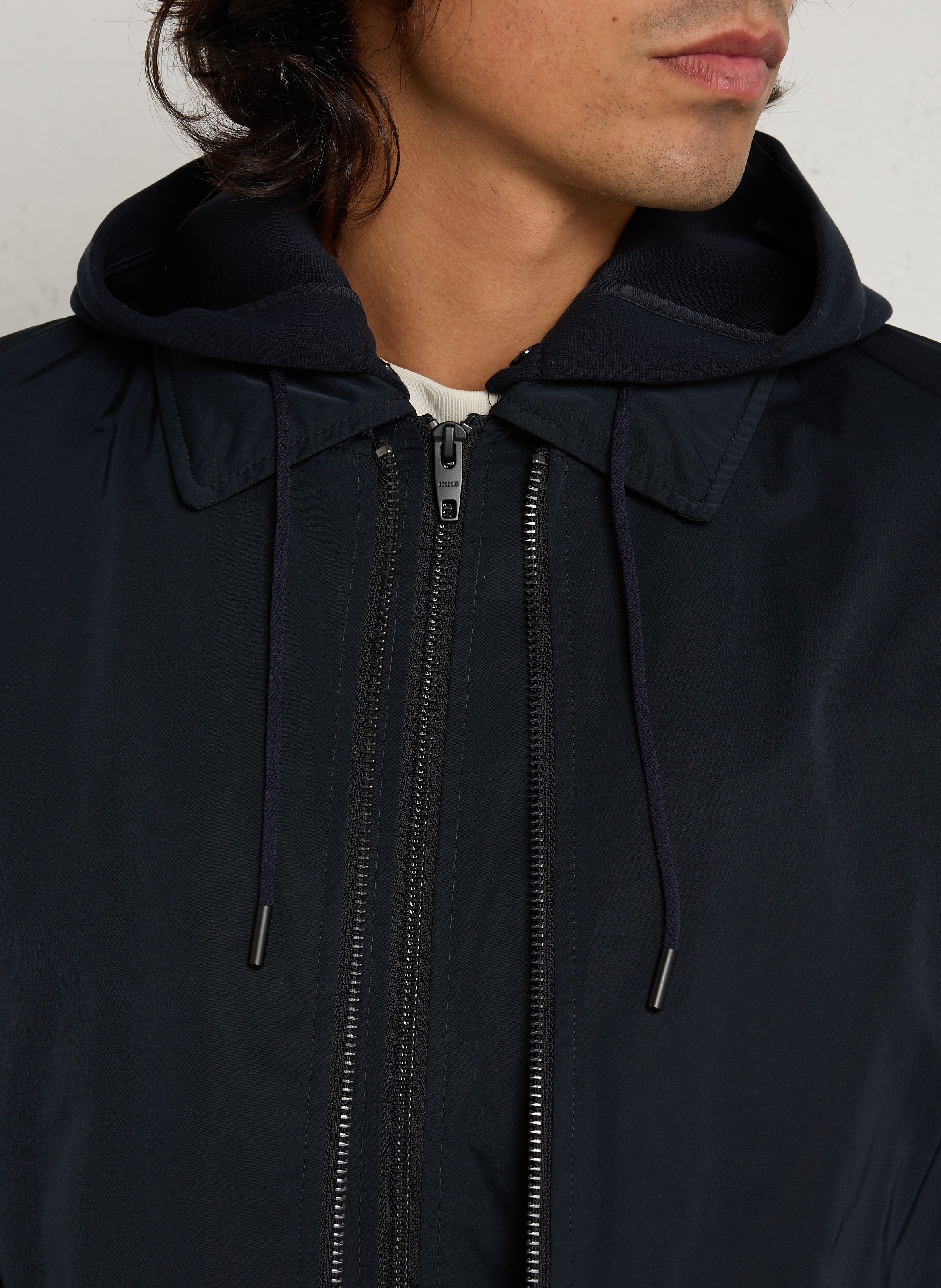 Gerade geschnittener Blouson mit klassischem Kragen IKKS Blau