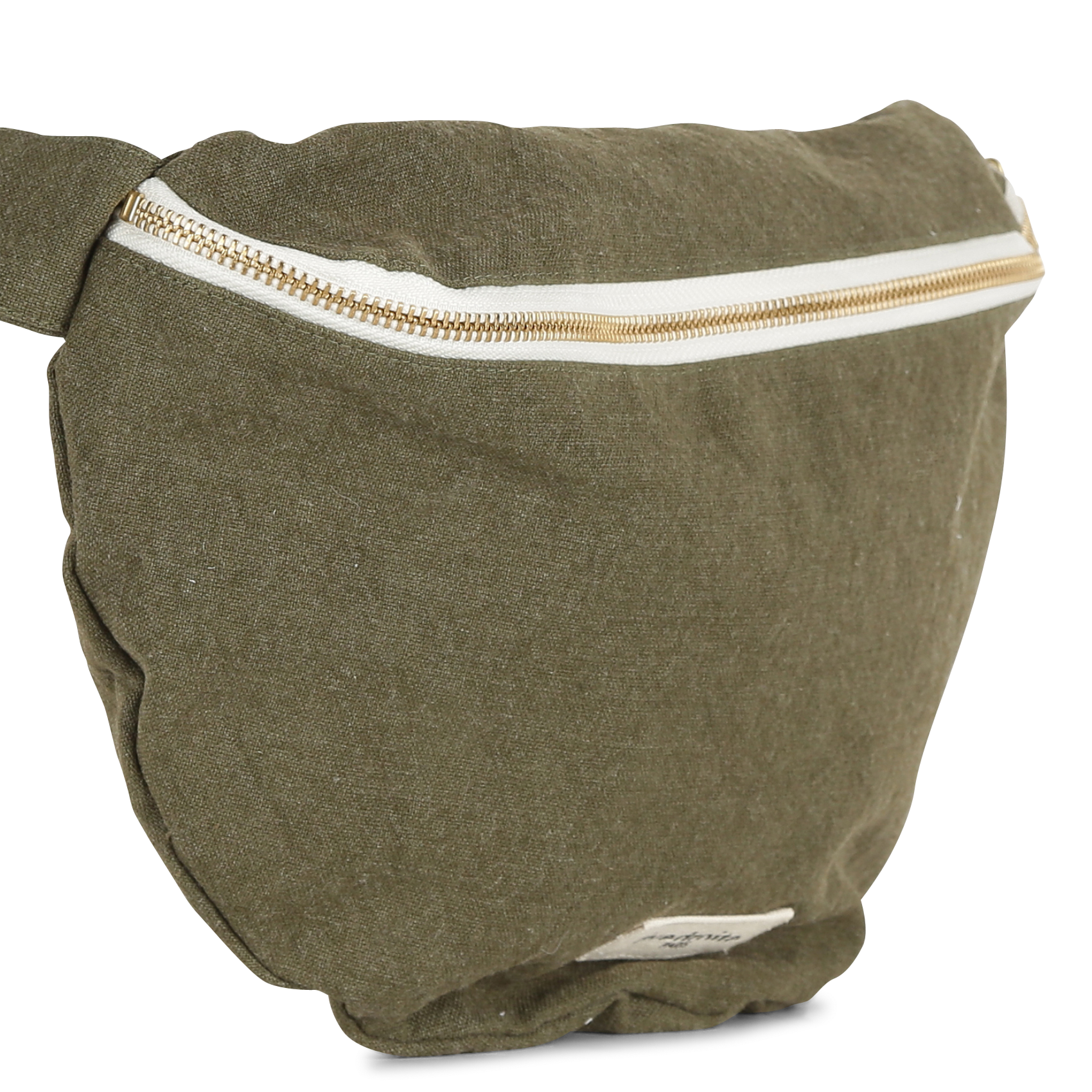 Denim waist bag RIVEDROITE PARIS Khaki