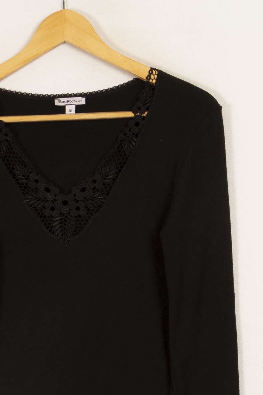 Top - rouje ROUJE - Seconde Main Black