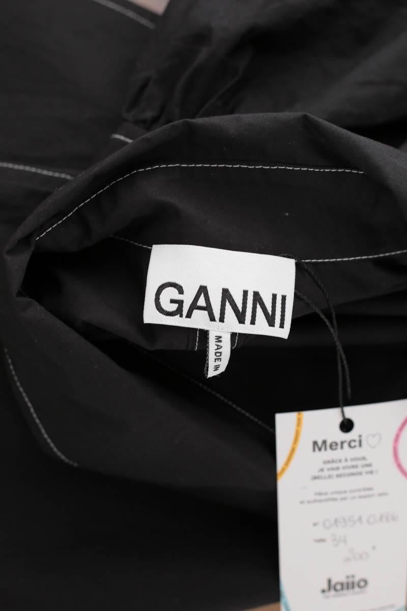 Black dress GANNI - Seconde Main Black