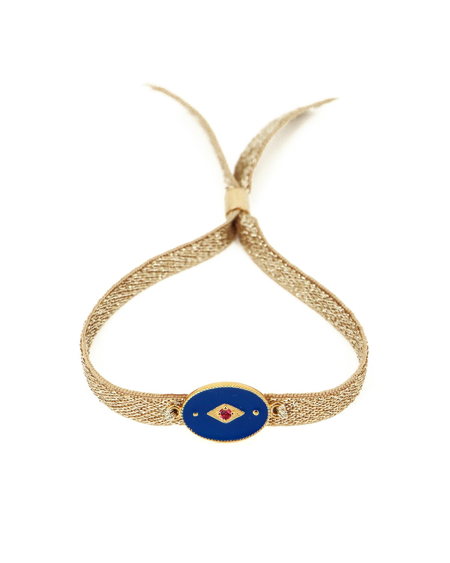 Ribbon bracelet NILAI Black