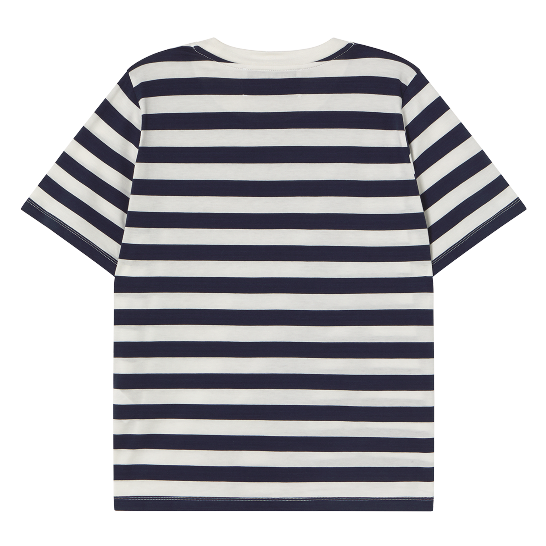 Tee-shirt oversize en coton rayé THE TINY BIG SISTER Bleu