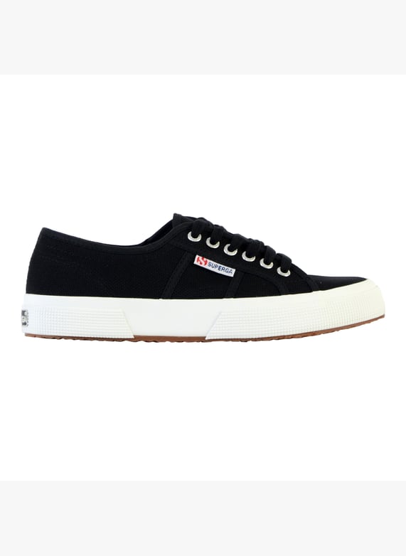 Basket 2750 cotu classic Noir blanc Superga Femme Place des
