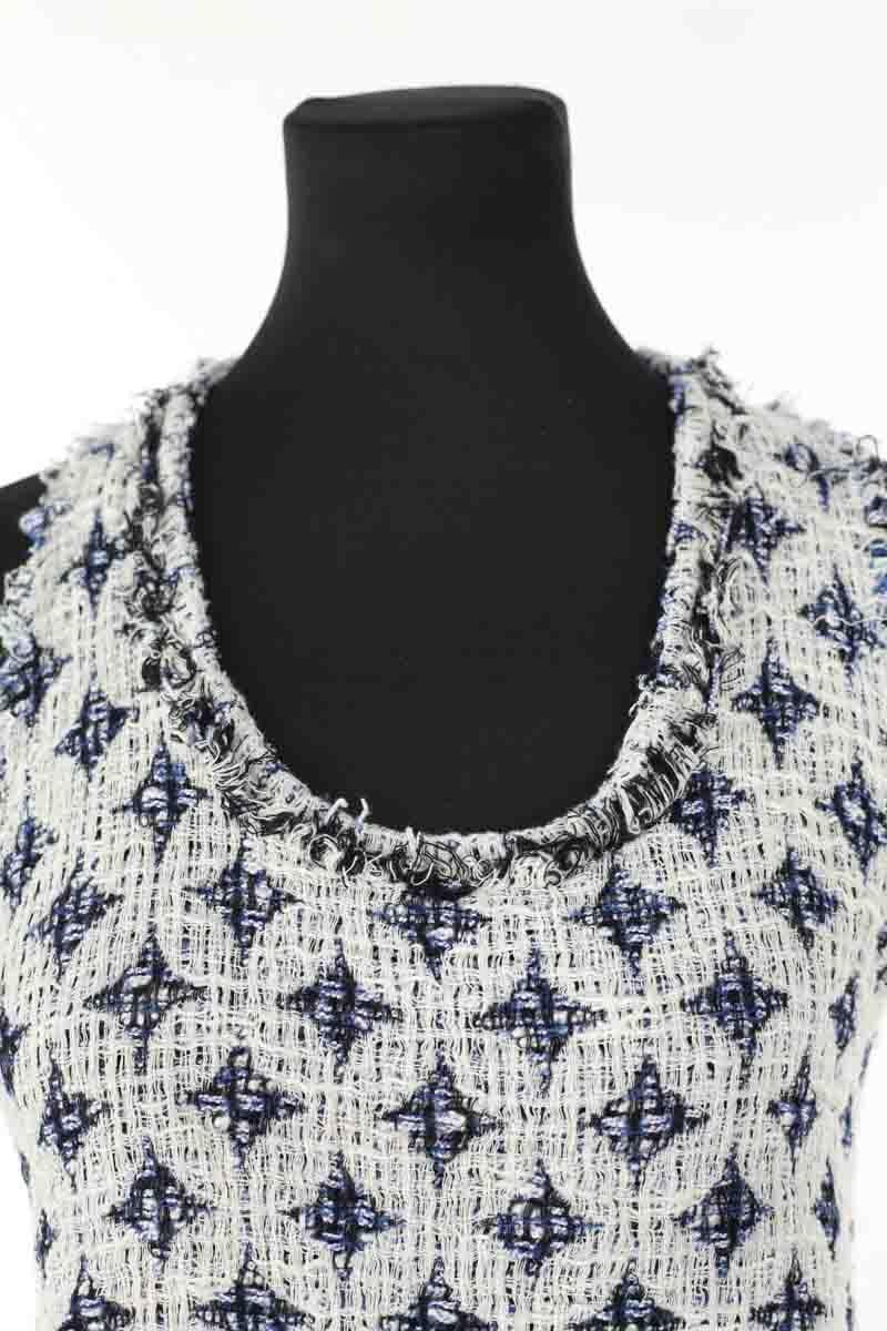 Sleeveless cotton top IRO - Seconde Main Blue