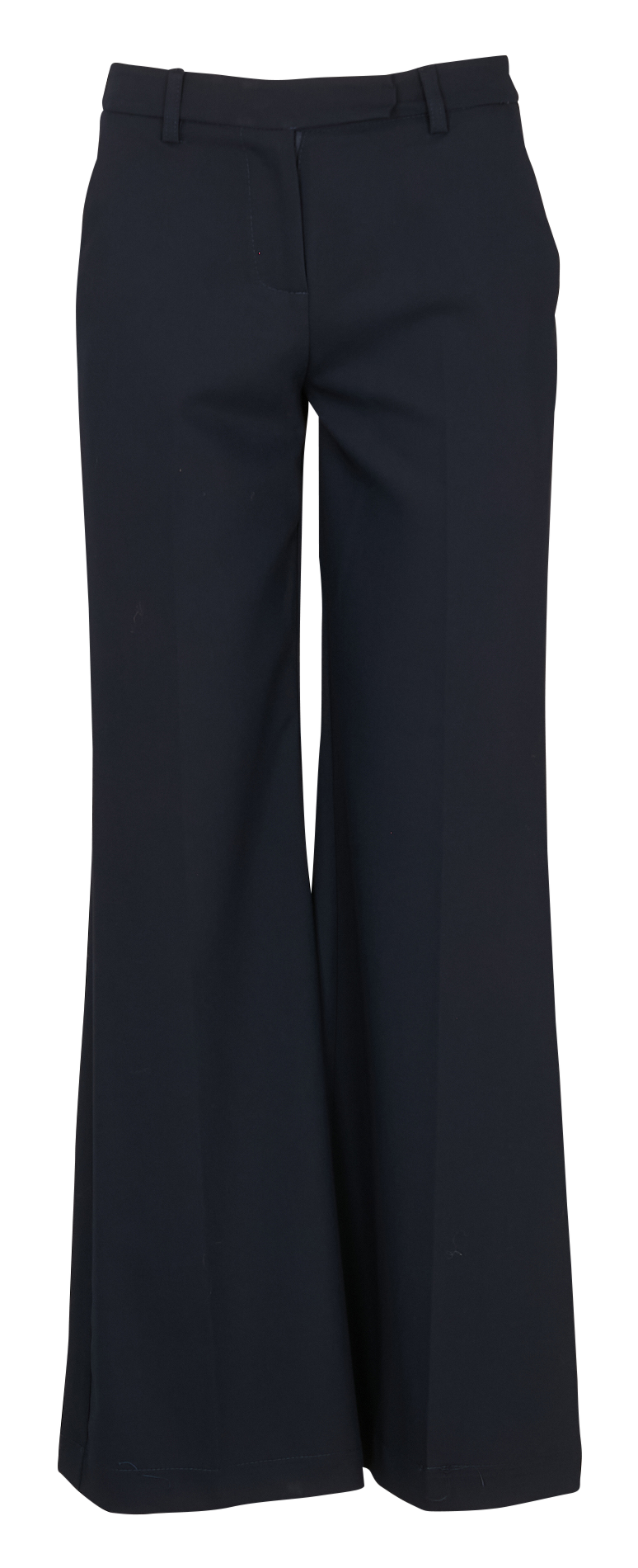 Pantalon taille haute droit uni IMPERIAL Bleu