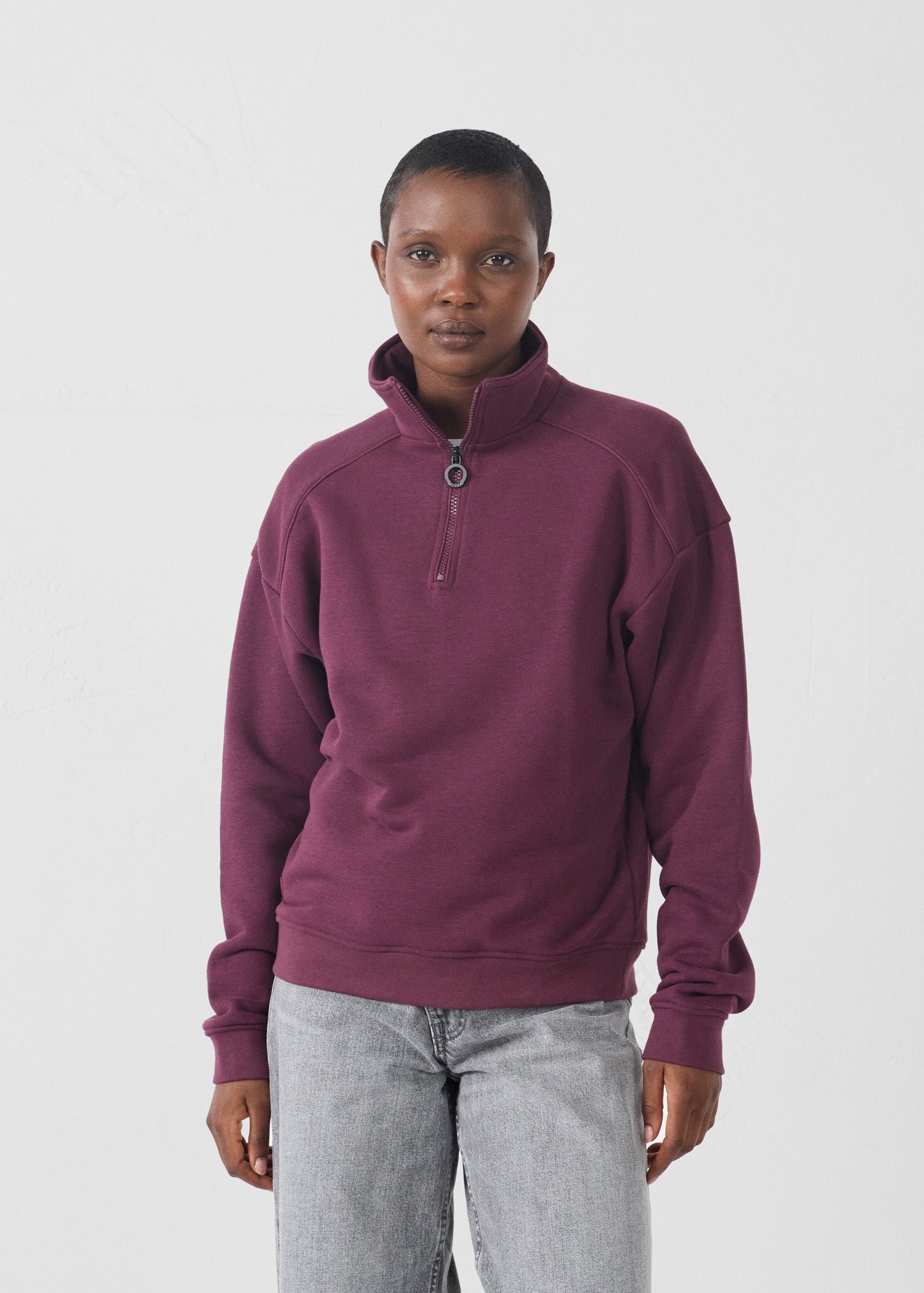 Half-zip sweatshirt JOTT Pink