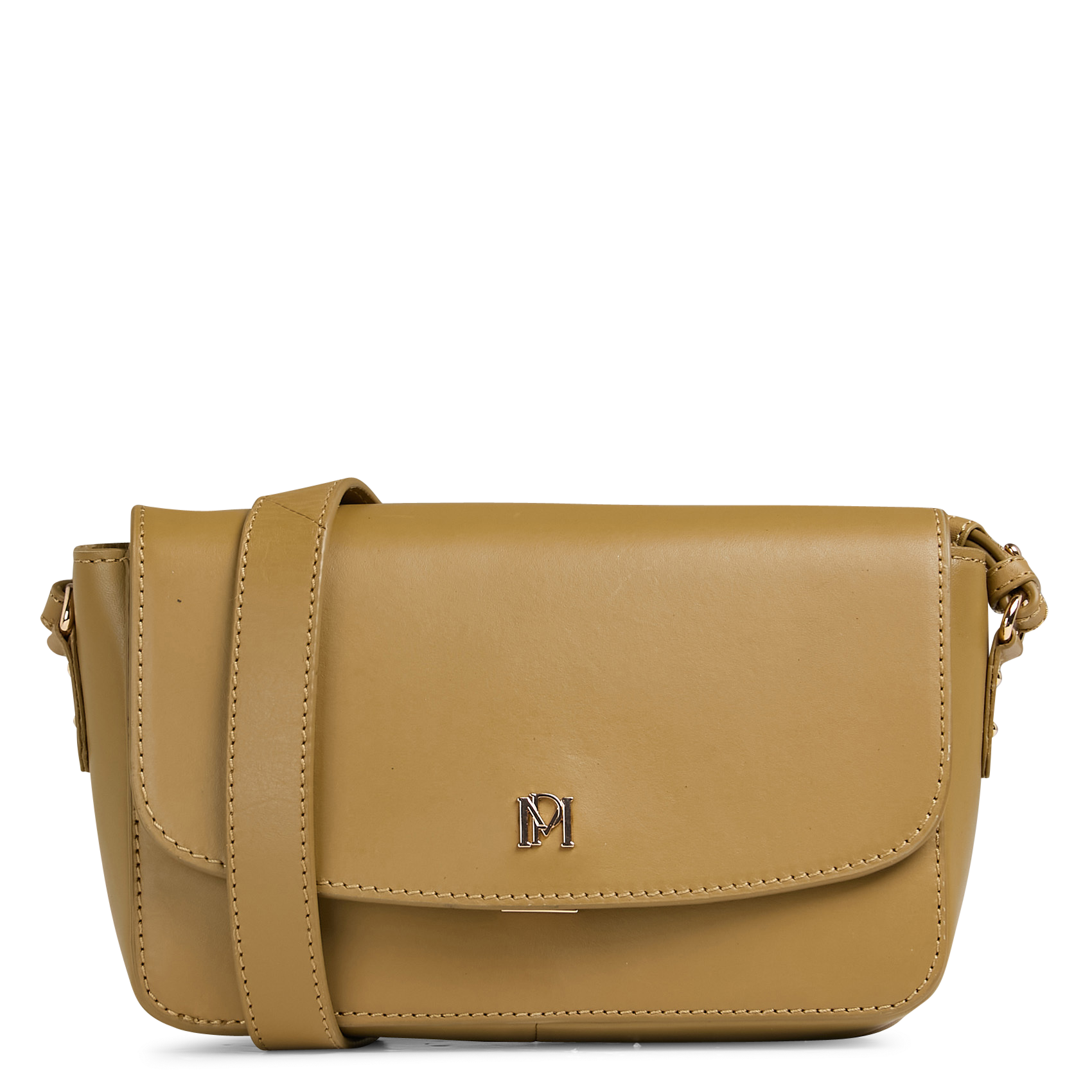 Plain leather shoulder bag PETITE MENDIGOTE