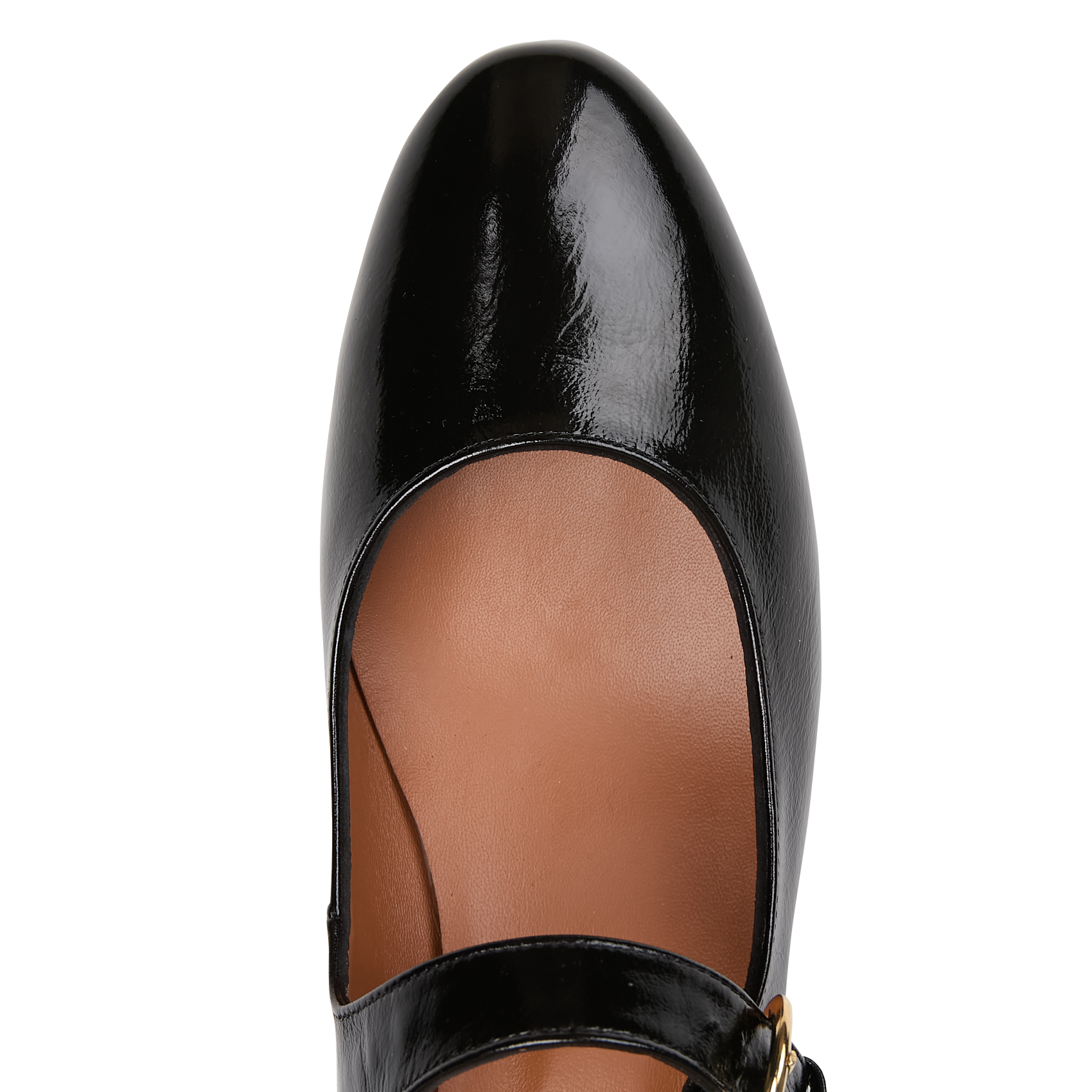 Babies vernies à talons en cuir MELLOW YELLOW Noir