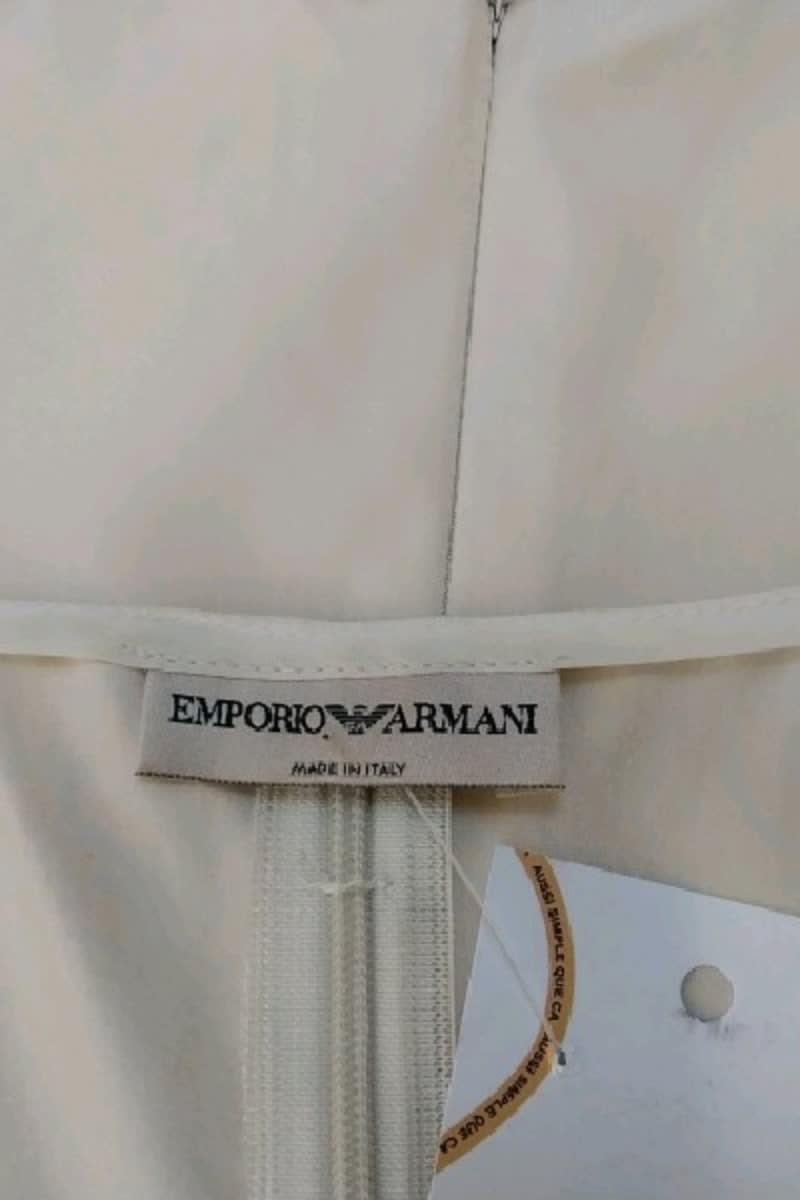 Azawood sleeveless top ARMANI - SECONDE MAIN Beige