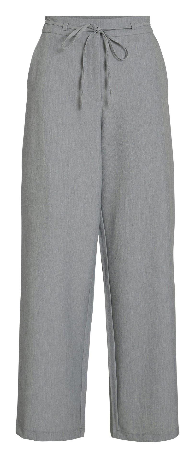 Pantalon large  VILA Gris