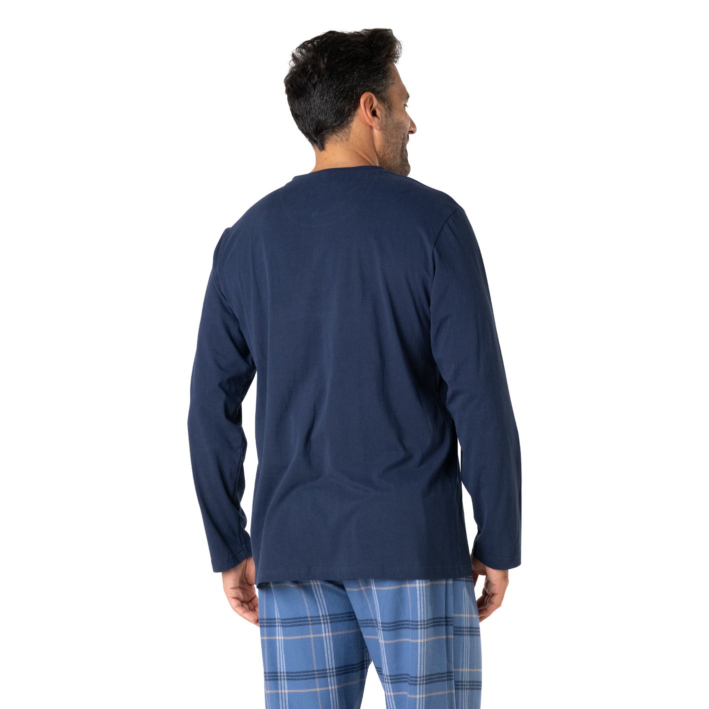 Men's long pajamas jersey/flannel eminence EMINENCE Multicolored