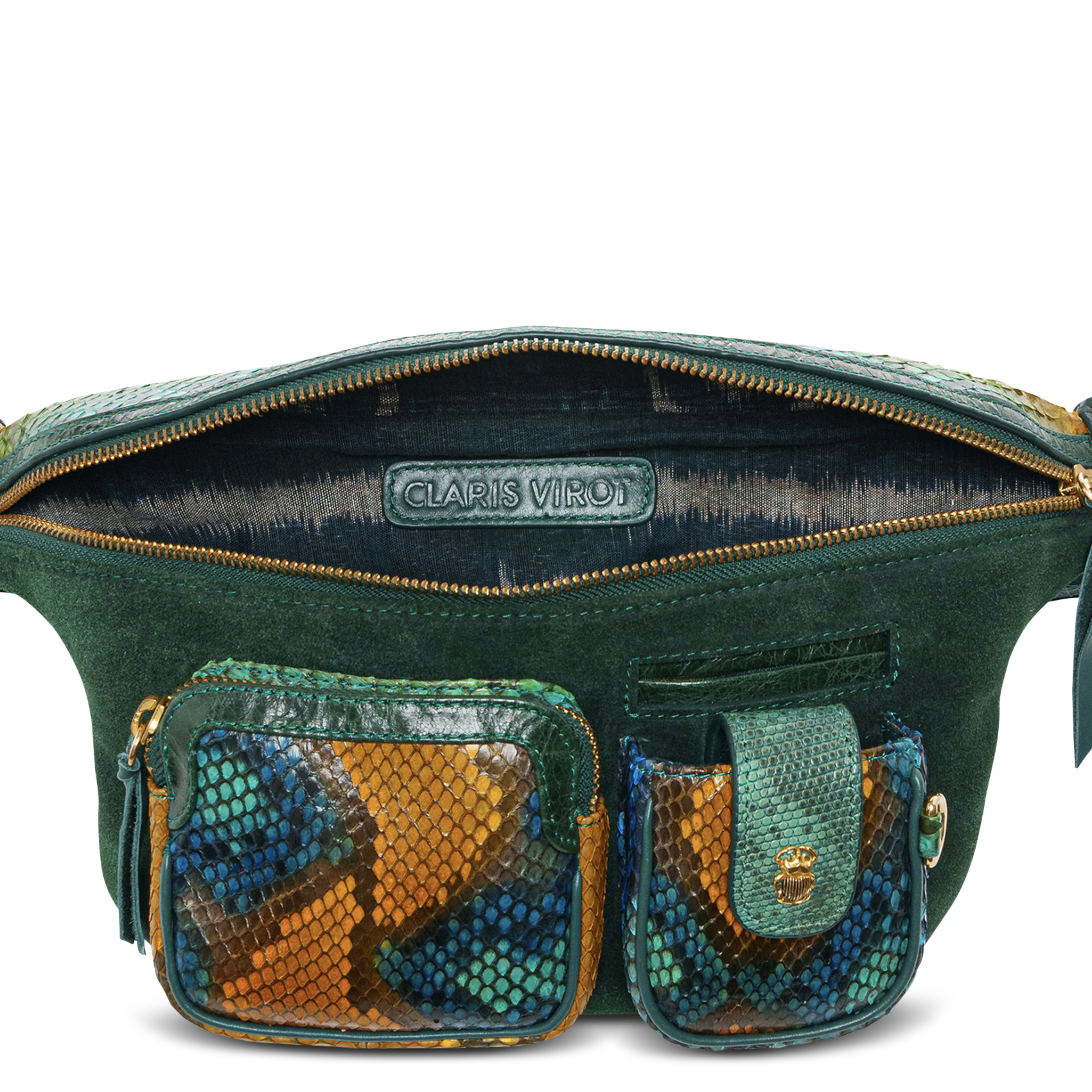 Sac banane bi-matière CLARIS VIROT Multicolore