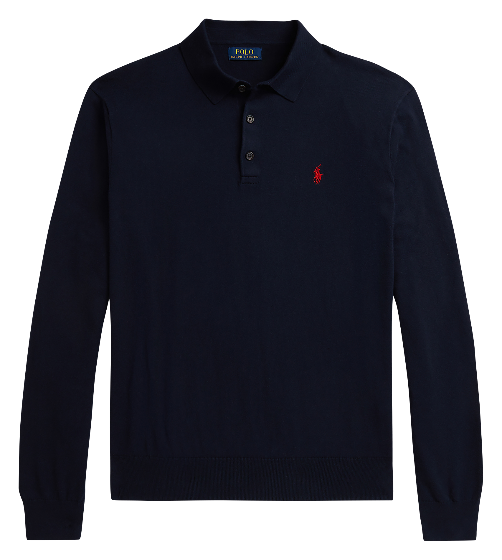 Straight cotton polo shirt POLO RALPH LAUREN Blue