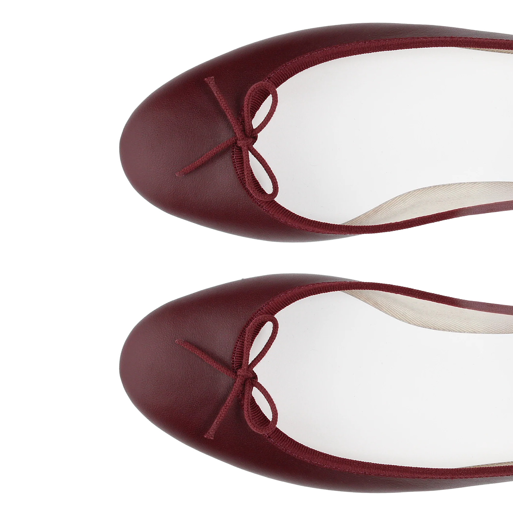 Leather ballerinas REPETTO Red