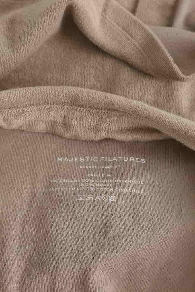 Polo shirt MAJESTIC FILATURES - SECONDE MAIN Beige
