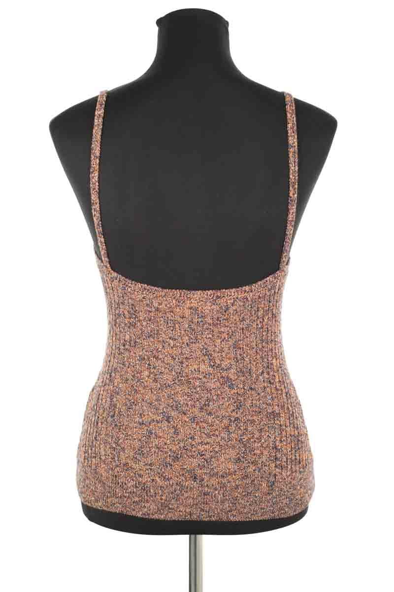 Azawood sleeveless top SEZANE - Seconde main Orange