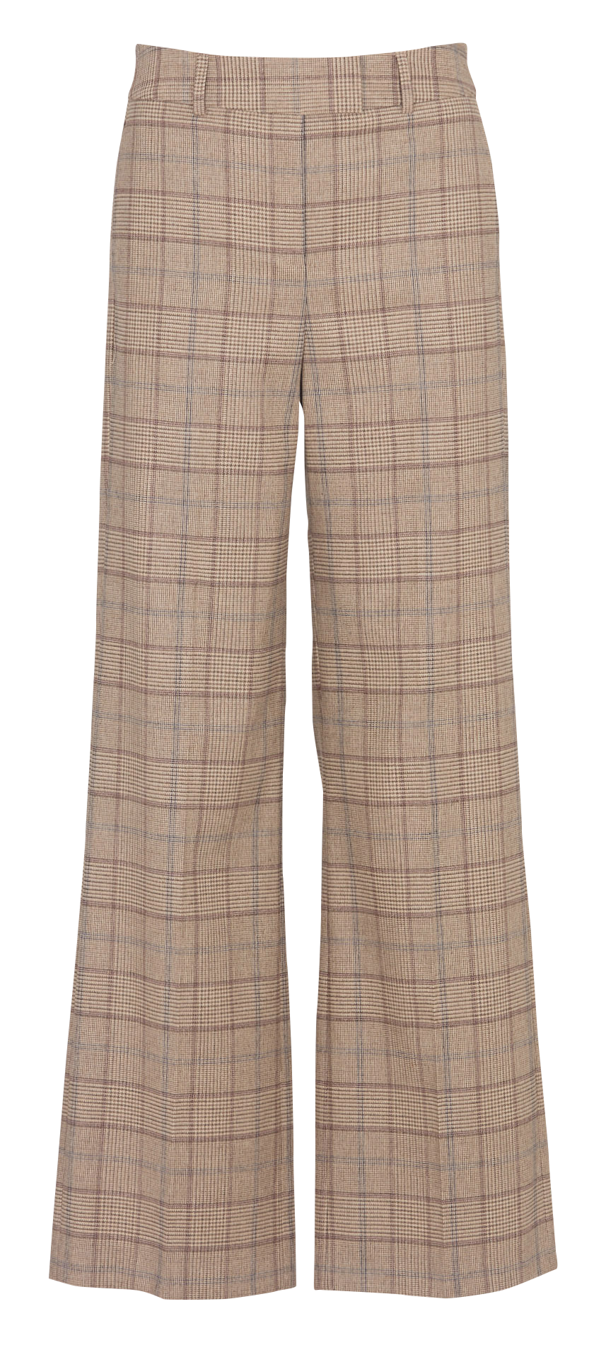 Geruite kostuumbroek MAISON 123 Beige