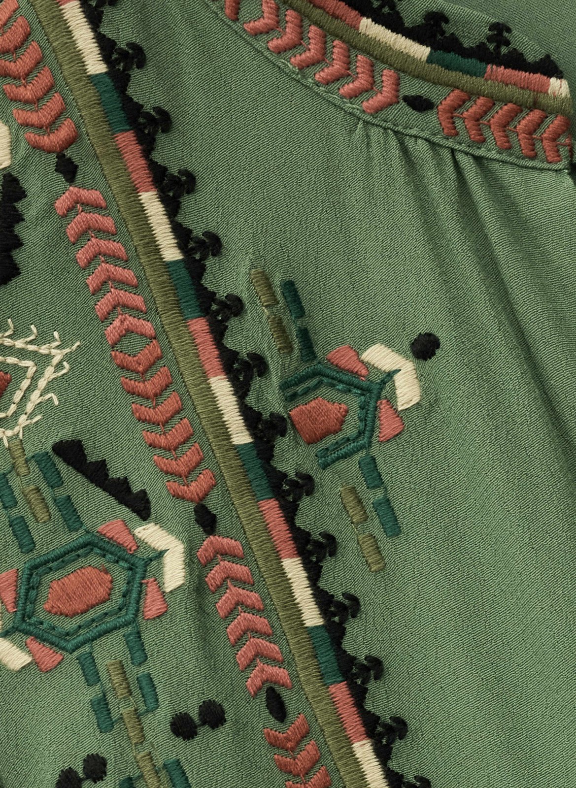 Openwork wool-blend hat BA&SH Green