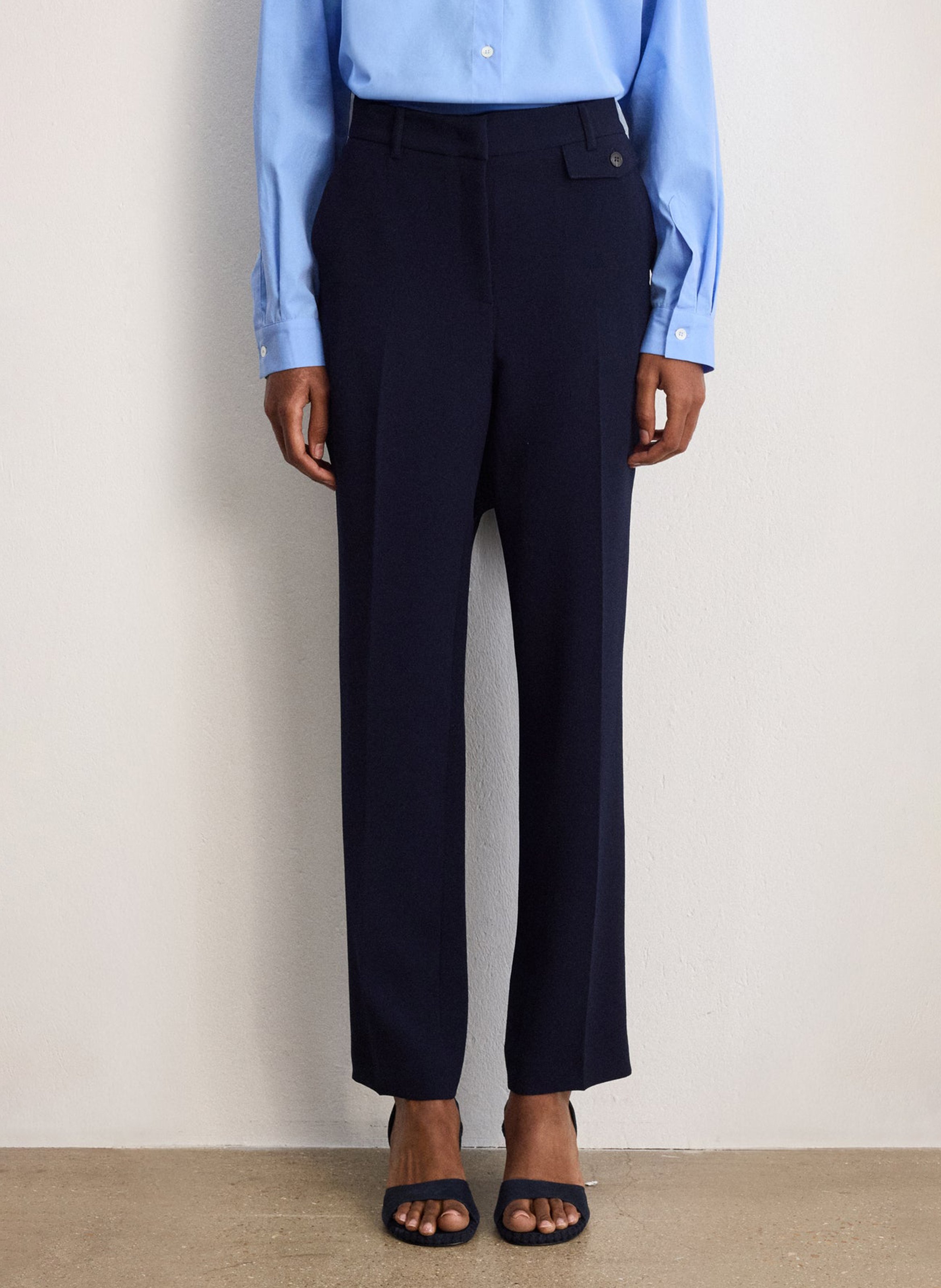 Carrot trousers PABLO Blue