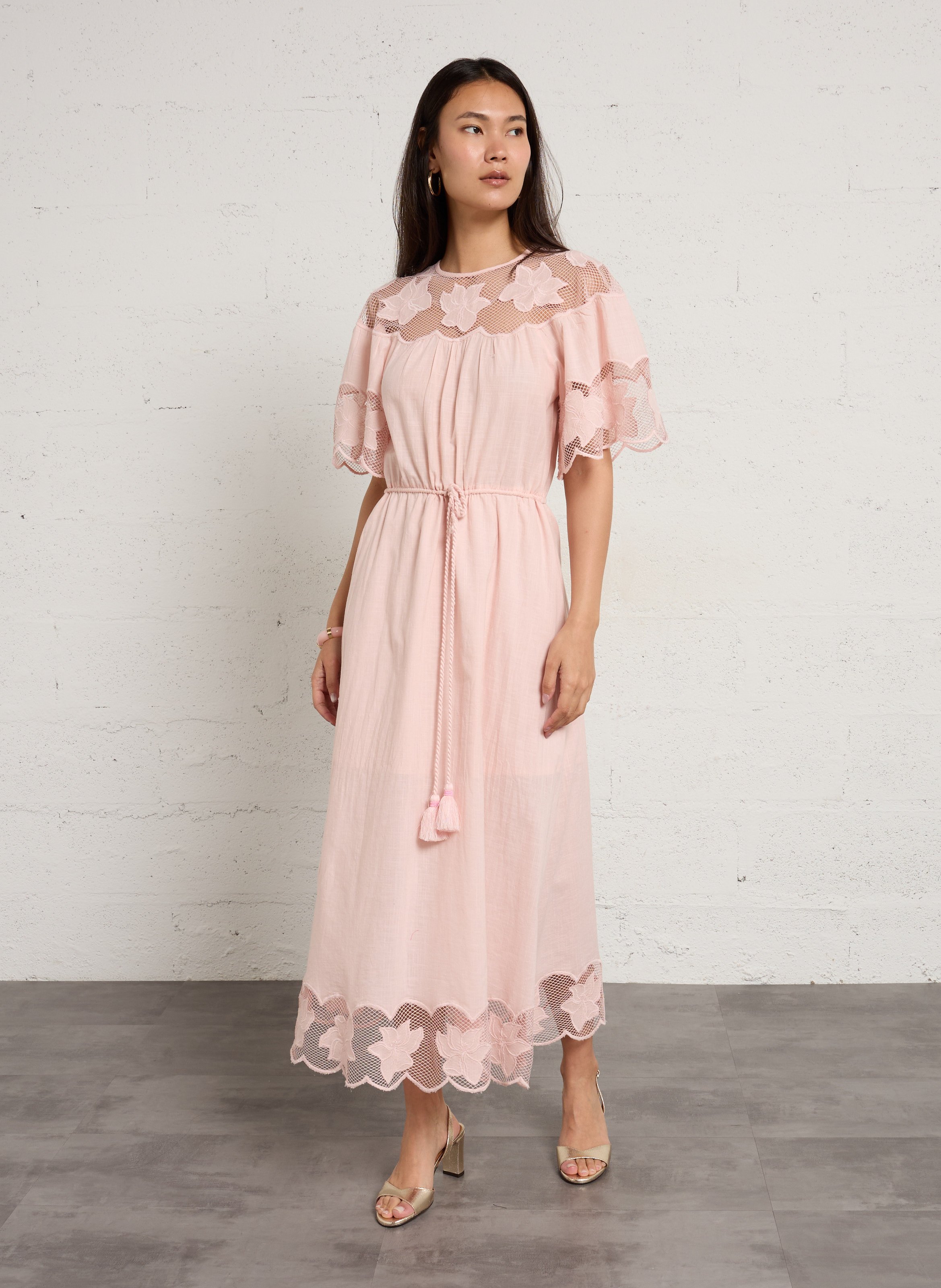 Breiter Armreif FEEKA Rosa